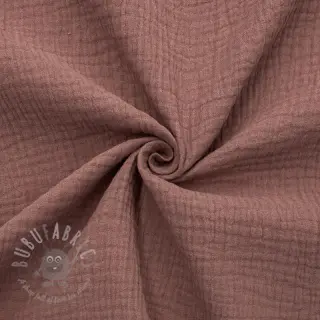 Kaksinkertainen harsokangas/musliini old blush