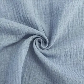 Dvojitá gázovina/mušelín blue