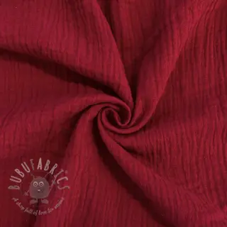 Kaksinkertainen harsokangas/musliini red