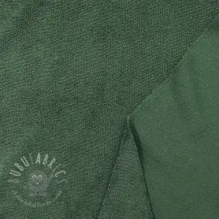 Joustava froteekangas dark green