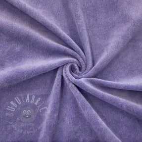 Vauvan plyysikangas lavender