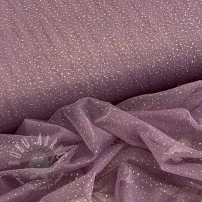 Tylli TUTU-hameeseen ROYAL SPARKLE dark lilac gold