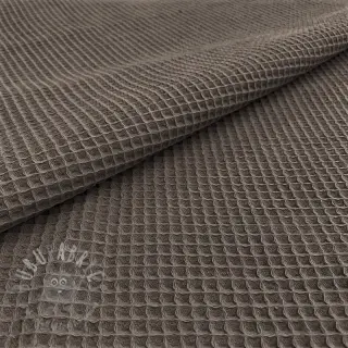 Puuvilla vohvelisidoksella anthracite