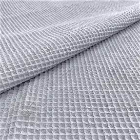 Puuvilla vohvelisidoksella grey