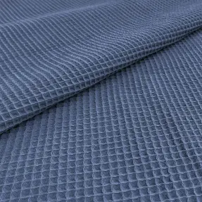 Bavlna s vaflovou väzbou jeans
