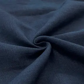 Ľan predpraný indigo