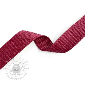 Hihna 2,5 cm bordeaux