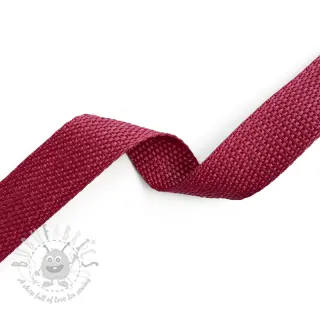 Hihna 2,5 cm bordeaux