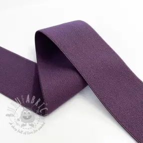 Sileä kuminauha 4 cm violet