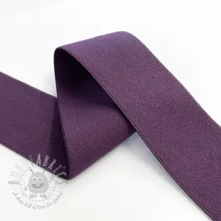 Sileä kuminauha 4 cm violet