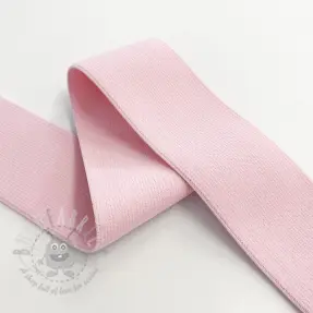 Sileä kuminauha 4 cm pink