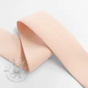 Sileä kuminauha 4 cm salmon