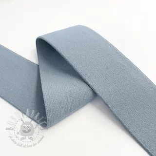Sileä kuminauha 4 cm cloud blue