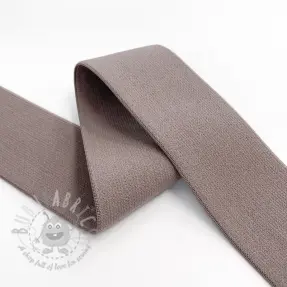 Sileä kuminauha 4 cm mauve