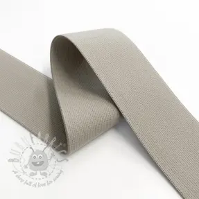 Sileä kuminauha 4 cm sand