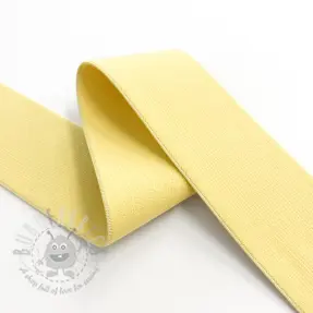 Sileä kuminauha 4 cm yellow