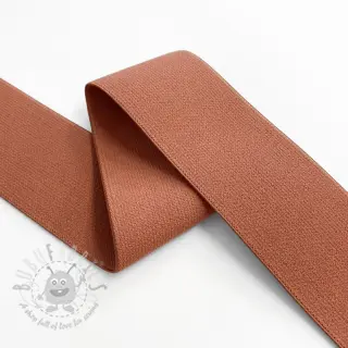 Sileä kuminauha 4 cm rust