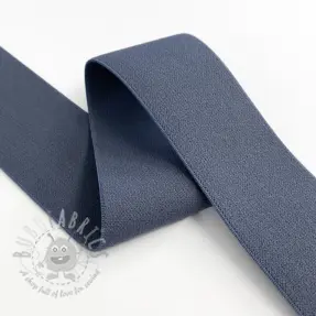 Sileä kuminauha 4 cm dark jeans