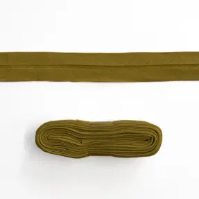 Lemovací prúžok bavlna - 3 m golden brown