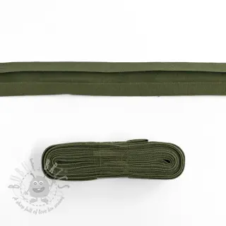 Reunusnauha puuvilla 3 m camo green