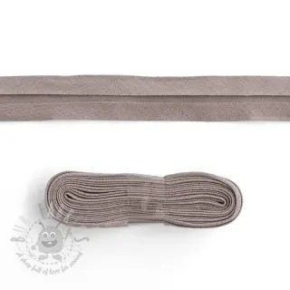 Reunusnauha puuvilla 3 m taupe