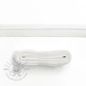 Reunusnauha puuvilla 3 m white