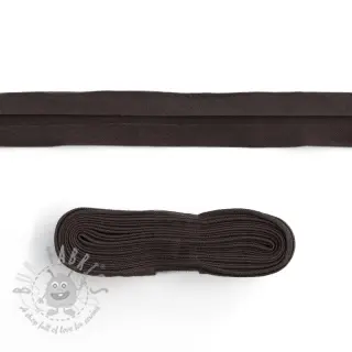 Reunusnauha puuvilla 3 m dark choco
