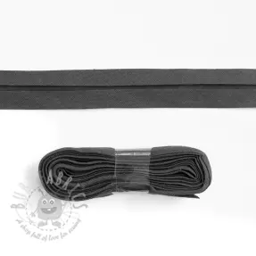 Reunusnauha puuvilla 3 m anthracite