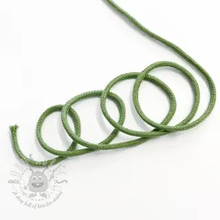 Puuvillanyöri 3 mm dark lime