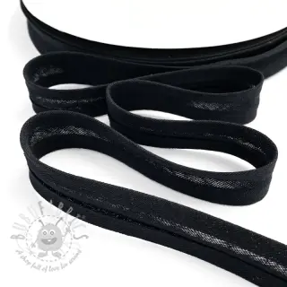 Reunusnauha kaksinkertainen harsokangas black