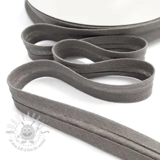 Reunusnauha kaksinkertainen harsokangas warm grey