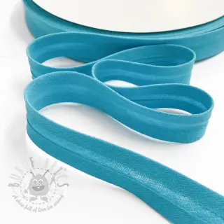 Reunusnauha kaksinkertainen harsokangas ocean blue