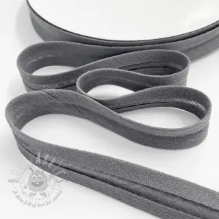 Reunusnauha kaksinkertainen harsokangas middle grey