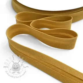 Reunusnauha kaksinkertainen harsokangas ochre