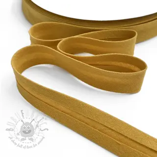 Reunusnauha kaksinkertainen harsokangas ochre