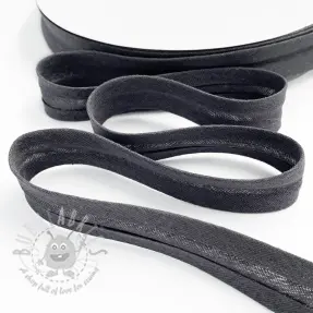 Reunusnauha kaksinkertainen harsokangas dark grey