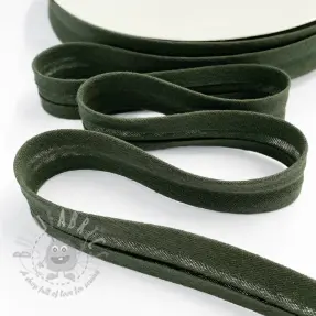 Reunusnauha kaksinkertainen harsokangas bottle green