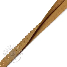 Reunustuskuminauha 12 mm LUXURY cognac