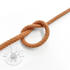 Puuvillanyöri 5 mm caramel