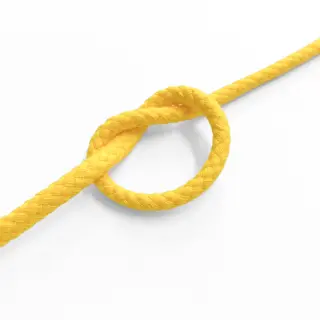 Bavlnená šnúra 5 mm lemon