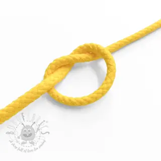 Puuvillanyöri 5 mm lemon