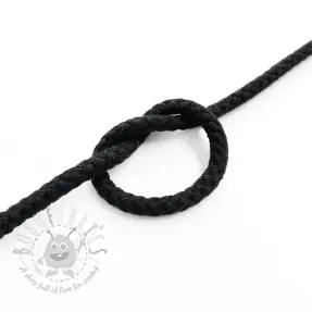 Puuvillanyöri 5 mm black