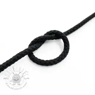 Puuvillanyöri 5 mm black