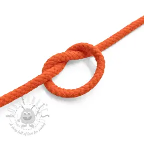 Puuvillanyöri 5 mm orange