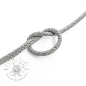 Puuvillanyöri 5 mm light grey