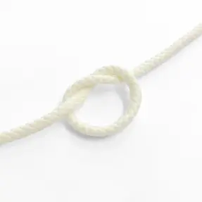 Bavlnená šnúra 5 mm off white