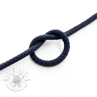 Puuvillanyöri 5 mm dark blue