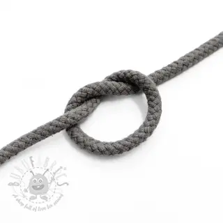 Puuvillanyöri 5 mm dark grey
