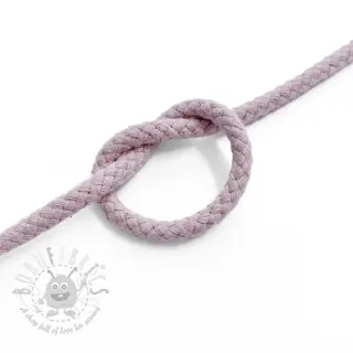 Puuvillanyöri 5 mm washed pink