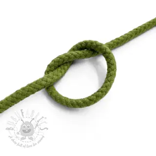 Puuvillanyöri 5 mm olive green